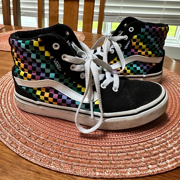 Youth Vans Filmore High Top sneakers, size 2 - Picture 4 of 4